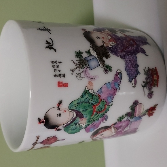 Jingdezhen Chinese Porcelain Coffee/ Tea Cup (Rare) - Picture 2 of 6